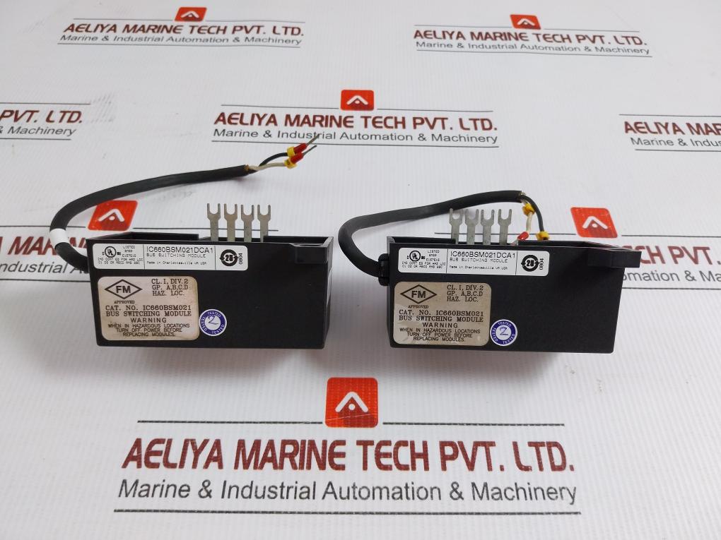 Ic660bsm021dca1-Bus-Switching-Module-24-48vdc-44a729687-002-By-Ge-Fanuc-Length-19cm-12