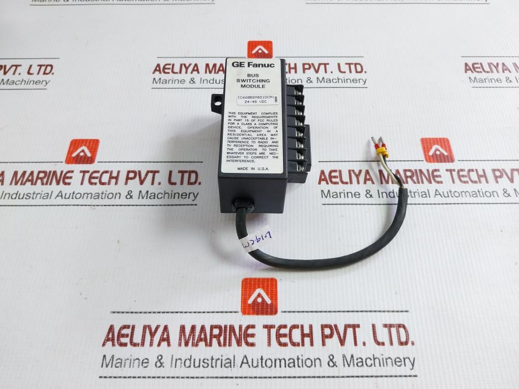 Ic660bsm021dca1-Bus-Switching-Module-24-48vdc-44a729687-002-By-Ge-Fanuc-Length-19cm-3