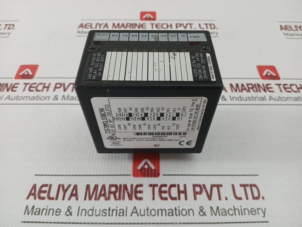 Ic670mdl930cak-8-Point-Isolated-Relay-Output-Module-By-Ge-Fanuc-240-Vac-50-60hz-6