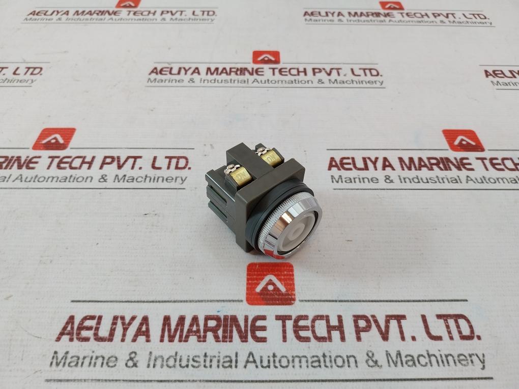Idec Abn-111 Push Button Switch Ac 125V 5A 600V 12M-000-00M 17Y20N