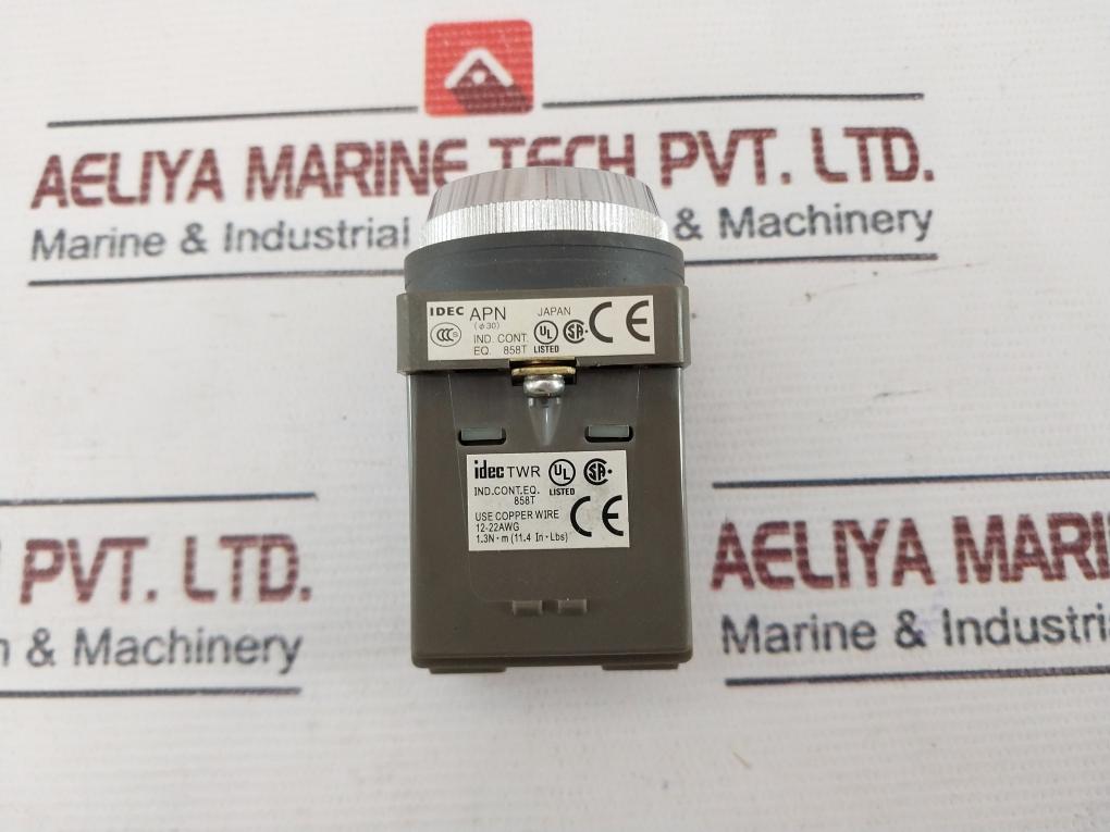 Idec Apn116R Button Switch Control Unit 100/110V 50-60Hz
