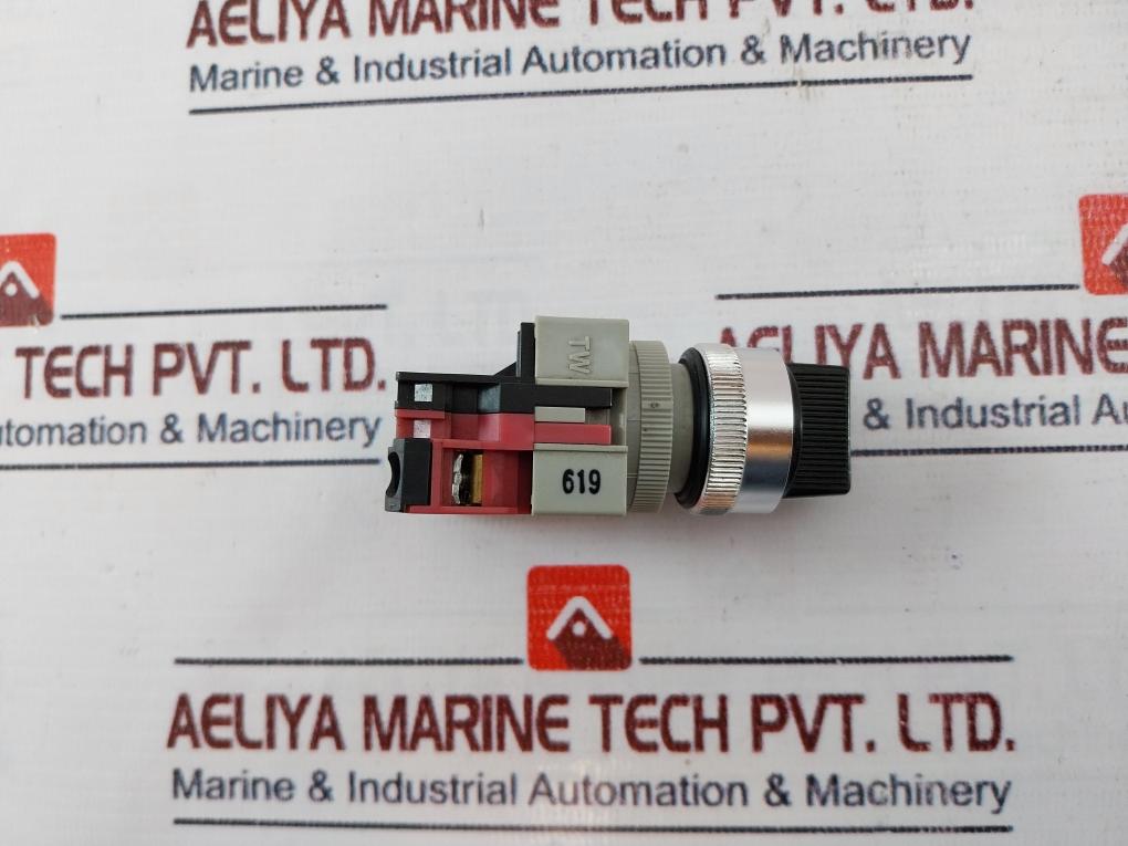 Idec Asw 0201/ Hw-g01 Selector Switch With Contact Block A600
