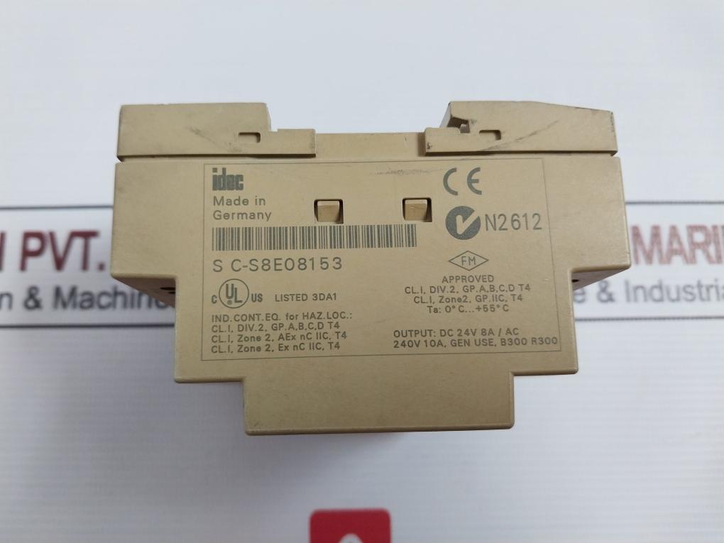 Idec Fl1C-b12Rcc Smart Relay 100-240Vac/Dc 0°C...+55°C