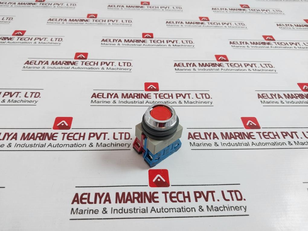 Idec Hw-g01 Pushbutton And Pilot Light With Contact Block 600V 10A