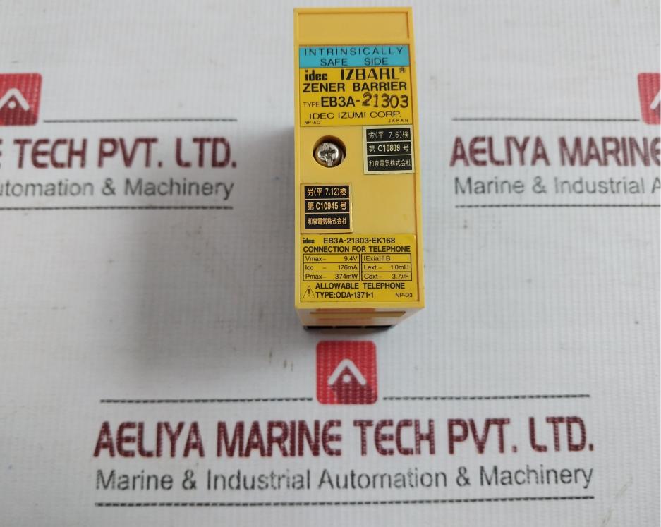 Eb3A-21303-ek168 Zener Barrier Module 9.4V Idec Izumi