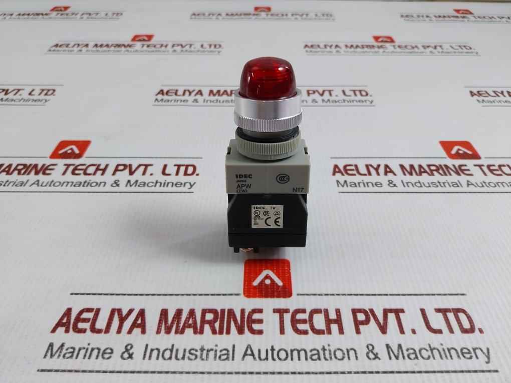Idec Red Led Pilot Light Indicator Apw126Der