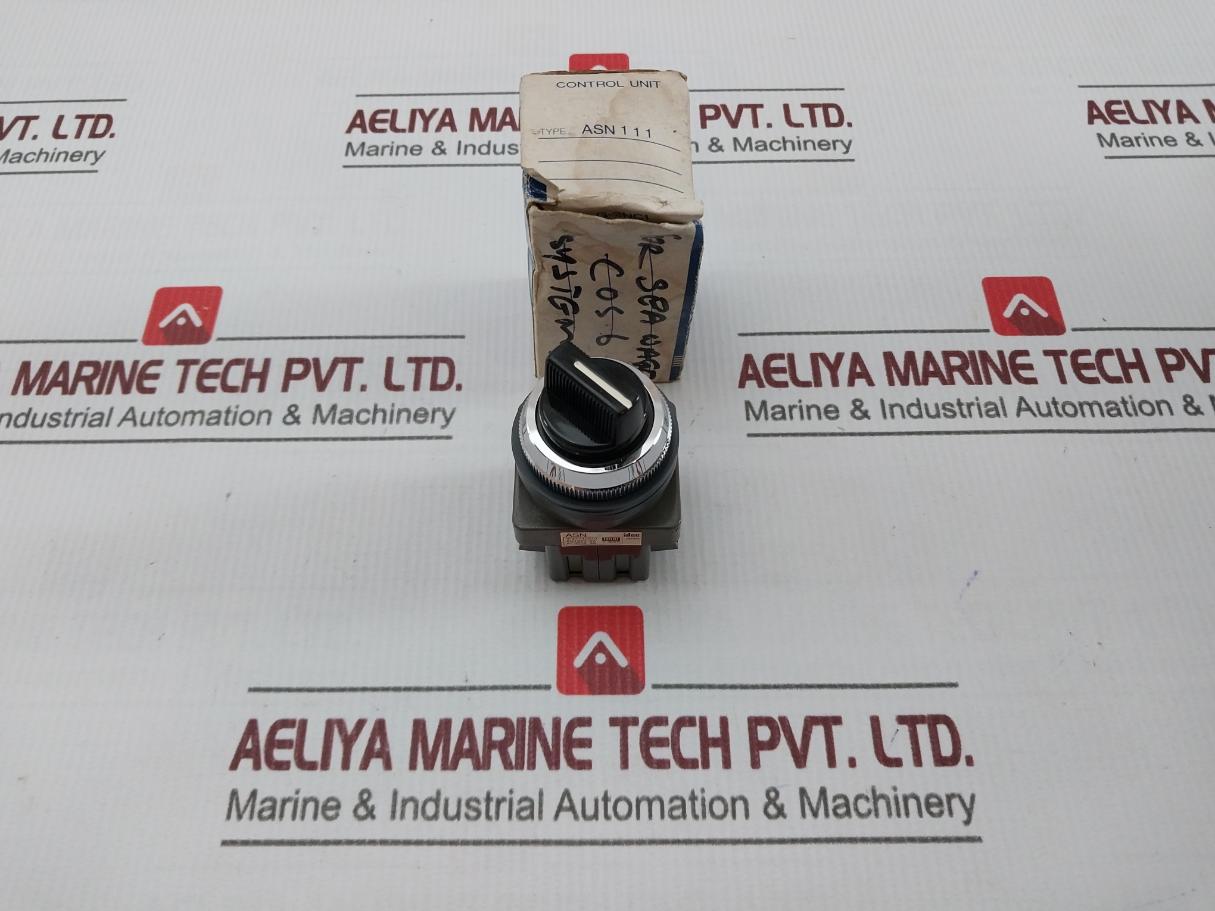 Idec Asn111 Selector Switch 600V/10A