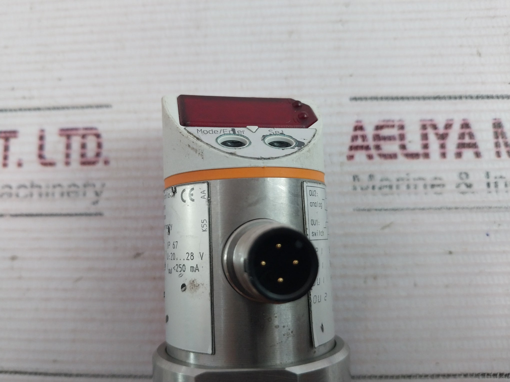 Ifm Sa0551 Flow Sensor Ip67 20-28V 11-1250C 4-20Ma