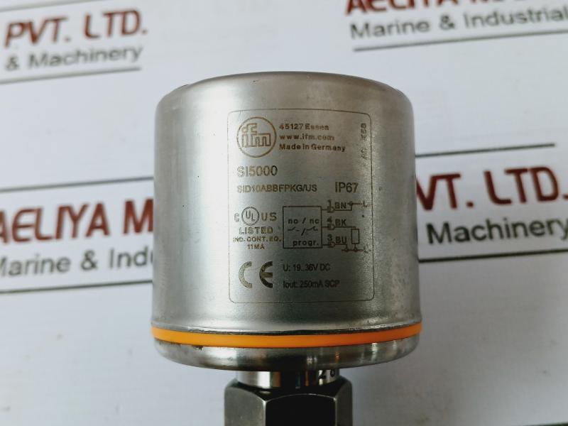 Ifm Si5000 Scale Display Flow Monitor 19–36V Dc Sid10Abbfpkg/Us 250Ma Scp Ip67