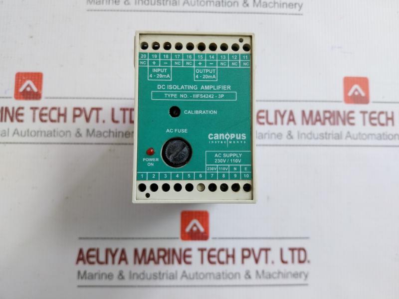Iiifs4242-3P Dc Isolating Amplifier Canopus Instruments