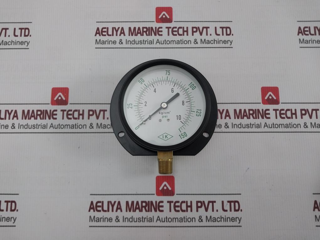 Ik 0-10 Kg/Cm2 Pressure Gauge 0-150 Psi