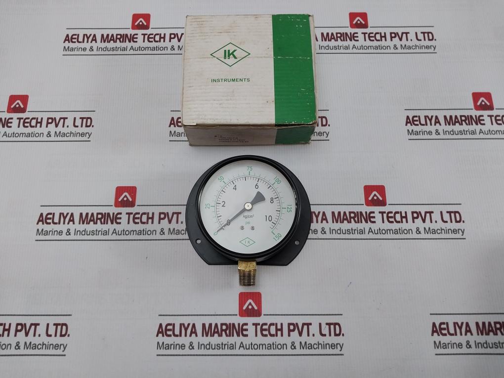 Ik Instruments Pressure Gauge 0-10 Kg/Cm2, 0–150 Psi