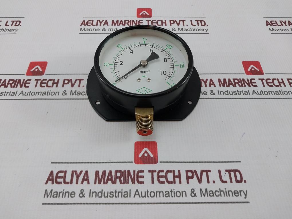 Ik Instruments Pressure Gauge 0-10 Kg/Cm2, 0–150 Psi