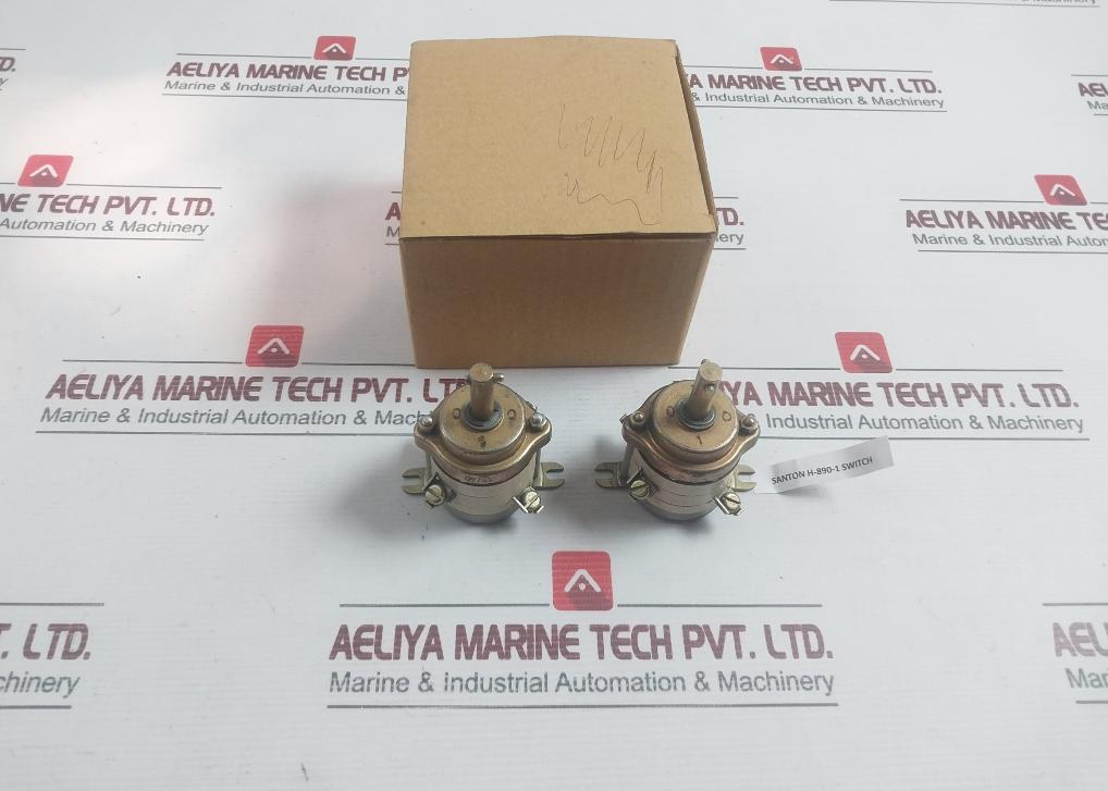Illuminated Panel Mount Push Button Switch Santon H-890-1