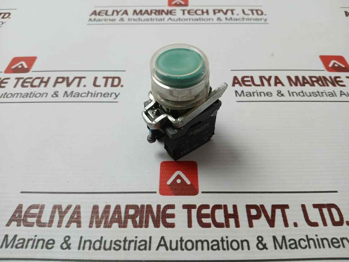 Illuminated Push Button Switch Zbe-101 Schneider Electric Ac15-240V 3A