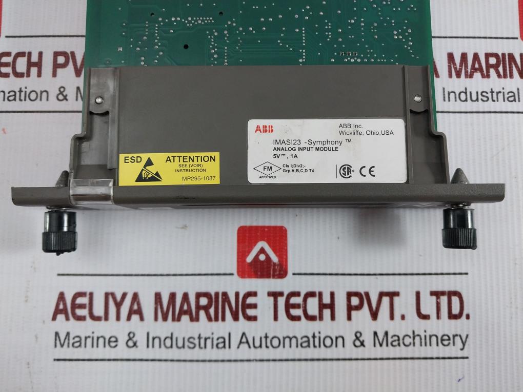 Imasi23-Analog-Input-Module-Mxd0207955-5V-1A-Rev-B-6644745B1-Abb-208785-6