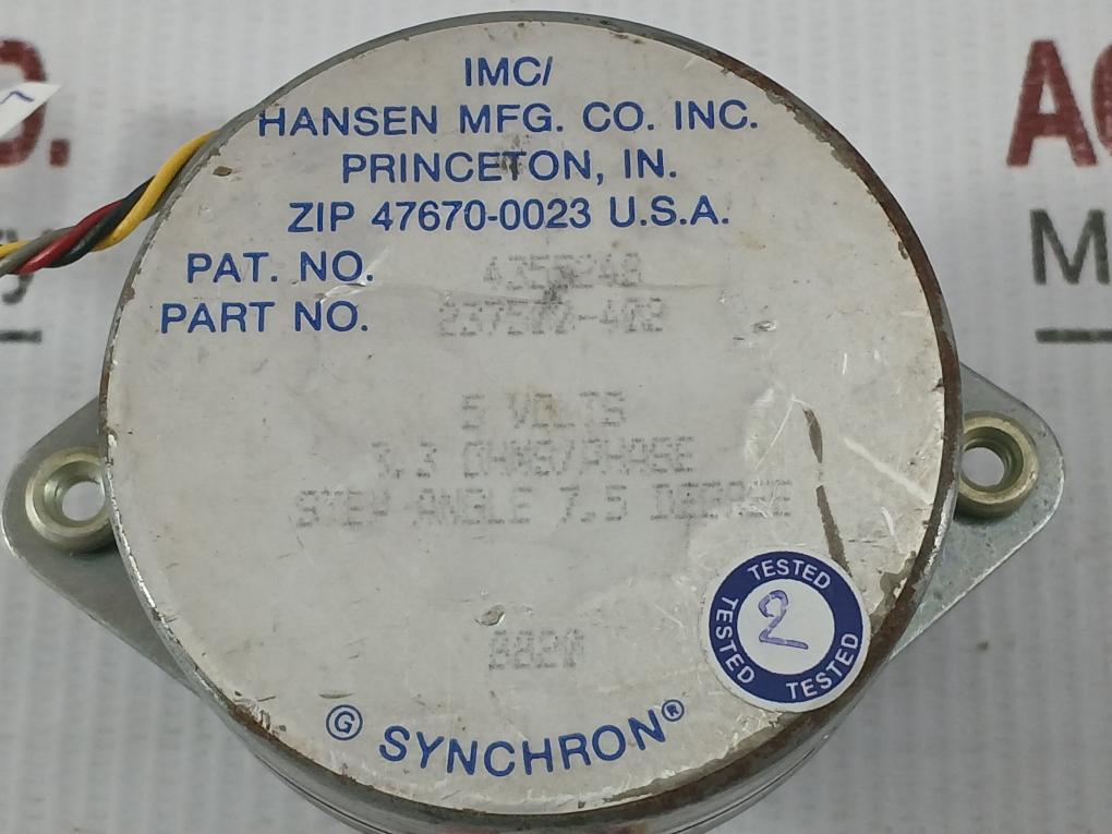 Imc-Hansen-3-3-Ohms-5Volts-Length-25Cm-4355248-Electric-Motor-237500-402-209246-7