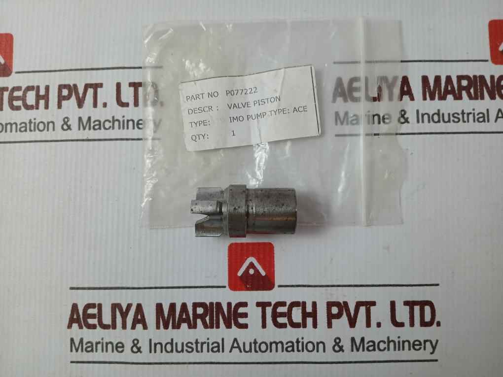 Imo P077222 Valve Piston