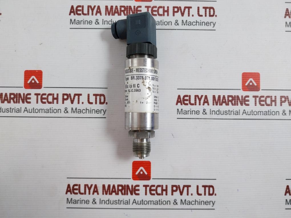 Imt Br.3378.078.001.030 Pressure Sensor 0-25 Bar/4-20Ma