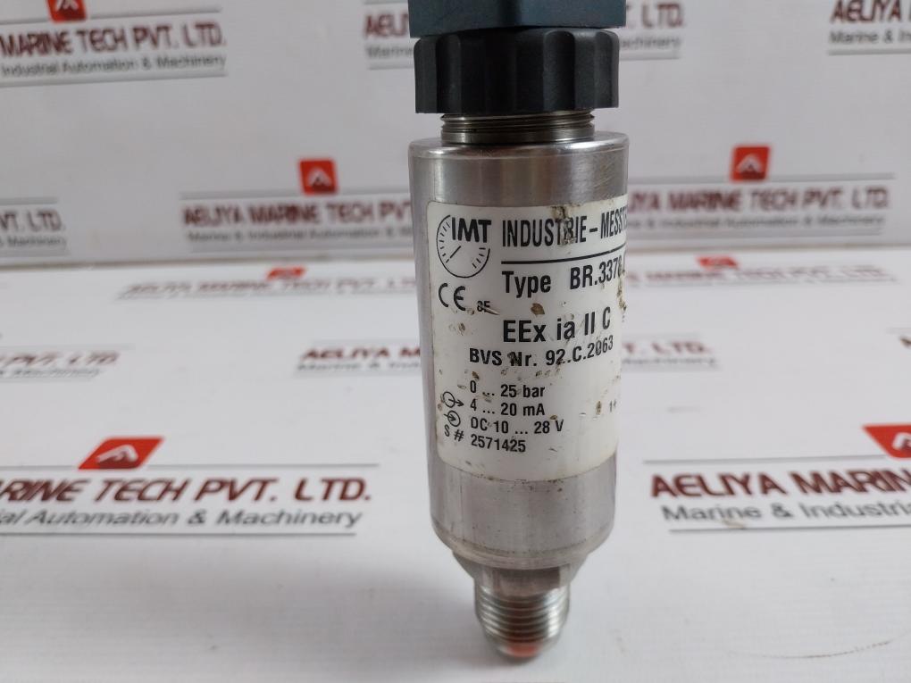 Imt Br.3378.078.001.030 Pressure Sensor 0-25 Bar/4-20Ma