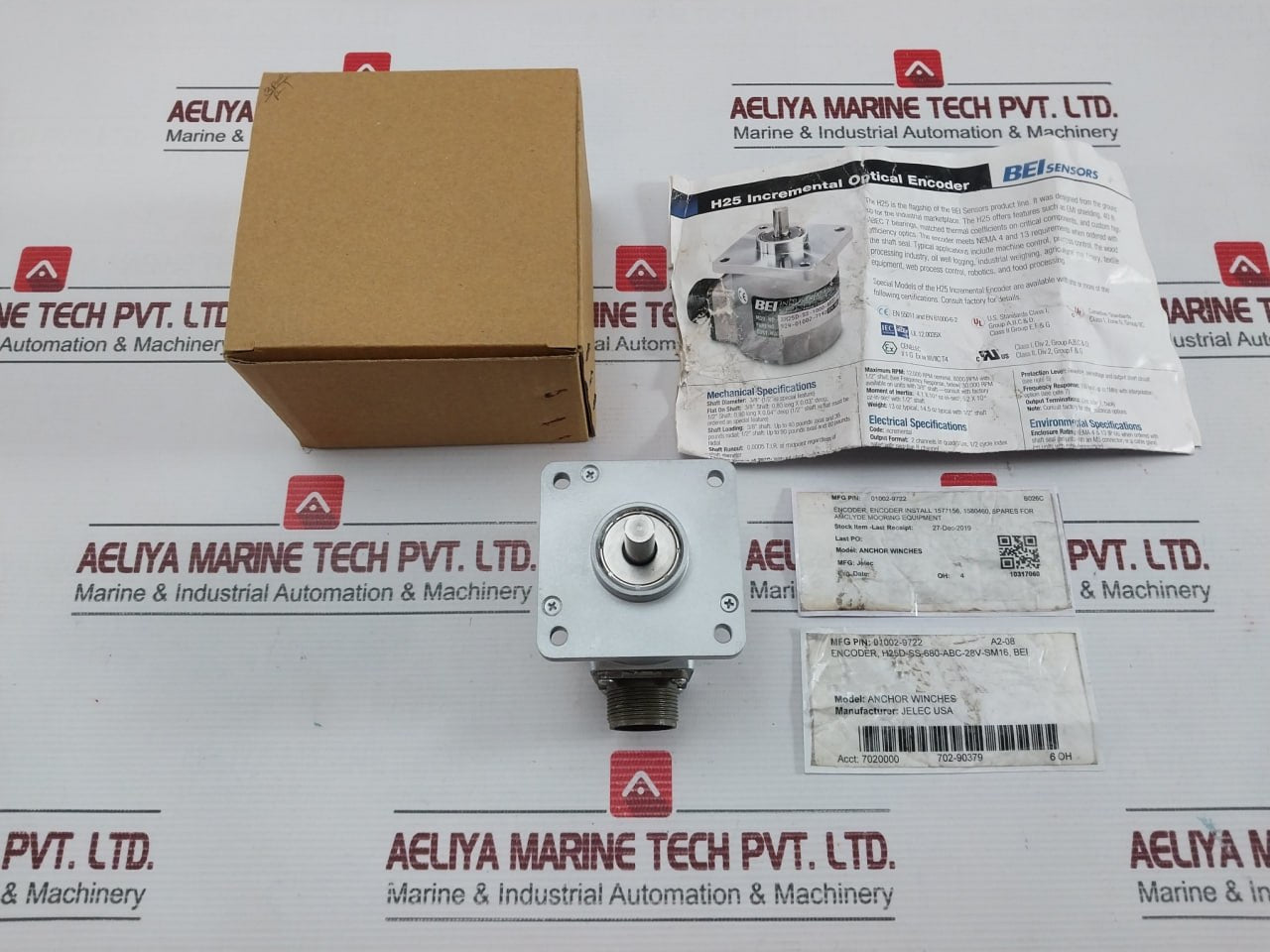 Incremental Optical Encoder Bei Sensors H25D-ss-680-abc-28V/V-sm16 H25