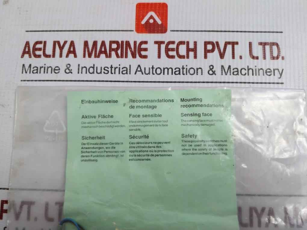 Inductive Proximity Sensor 10-30 Vdc Part No Dw-ad-603-m10E-637 Contrinex