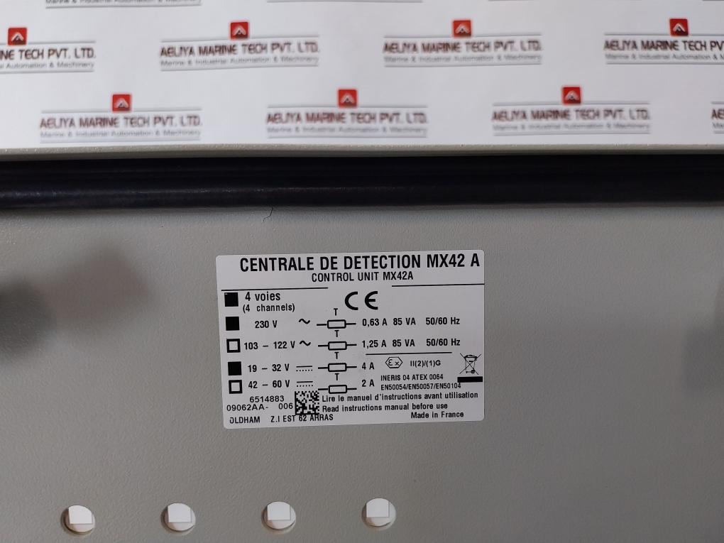 Industrial Scientific Mx42A Control Unit 230V~
