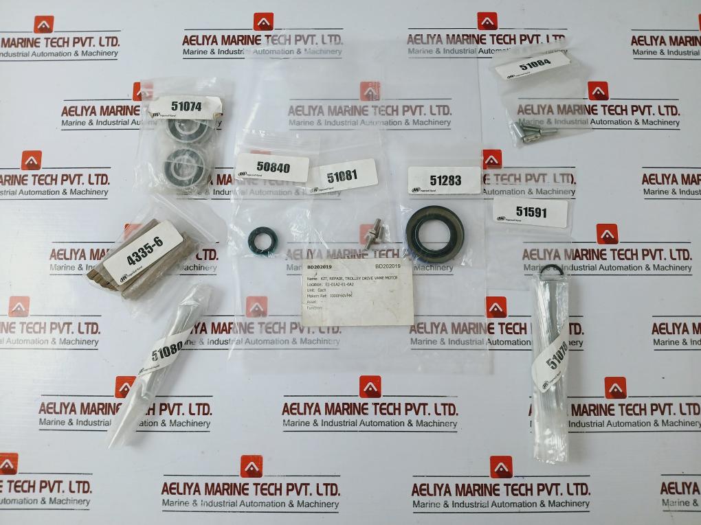Ingersoll-Rand I000P60VMK Repair Kit for Trolley Drive Vane Motor