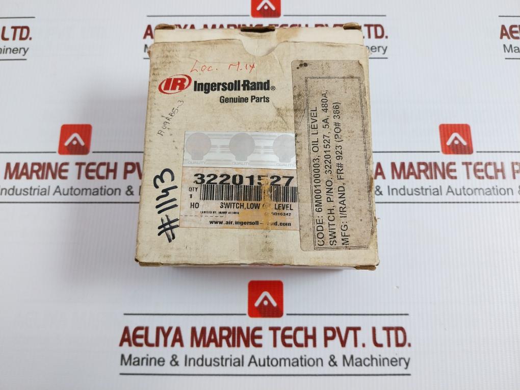 Low Oil Level Switch 5A 480 Vac Ingersoll Rand 32201527