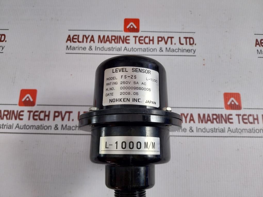 Innovative Level Sensor Set Fs-2S Nohken 250V 5A Ac L-1000 M/M