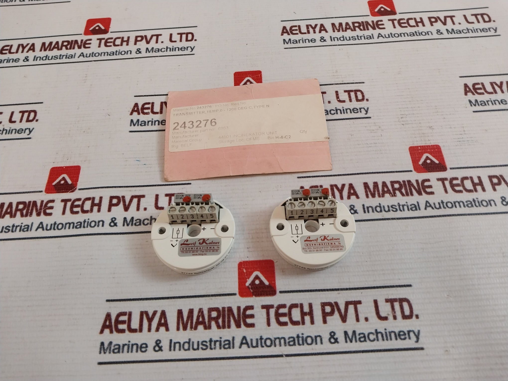 Inor 70aphcf001 Temperature Transmitter 304995