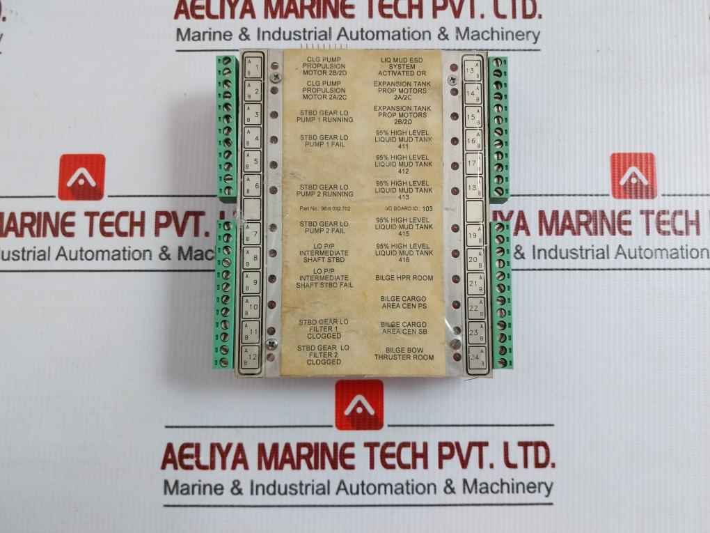 Input Output Module Rev C 98.6.032.702 Praxis Automation