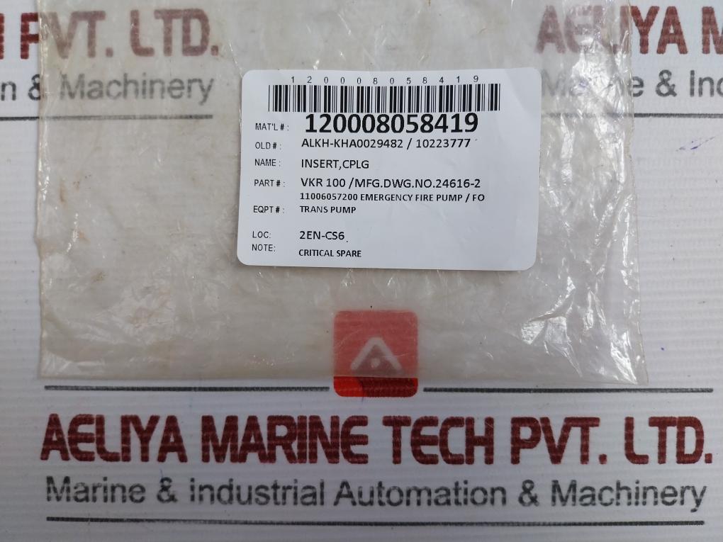 Insert Coupling Spider Vkr 100