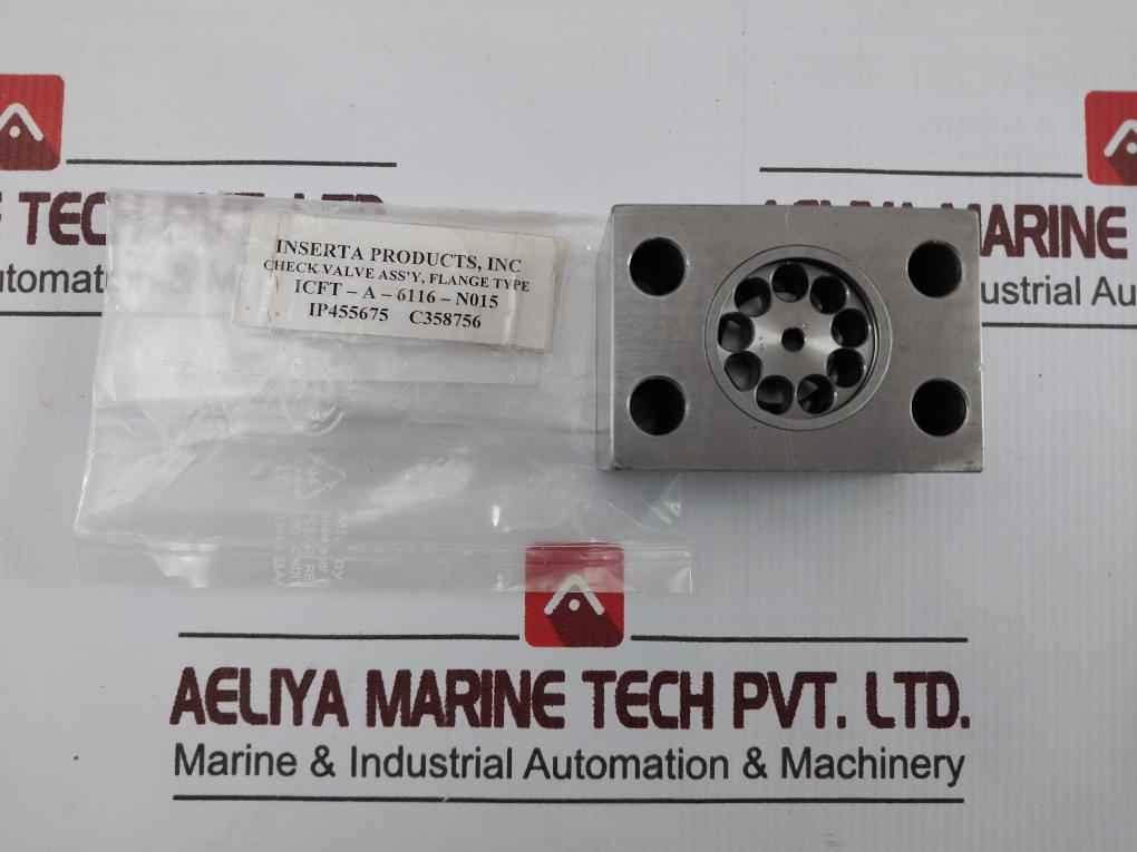 Inserta Icft-a-6116-n015 Flange Type Check Valve Assembly