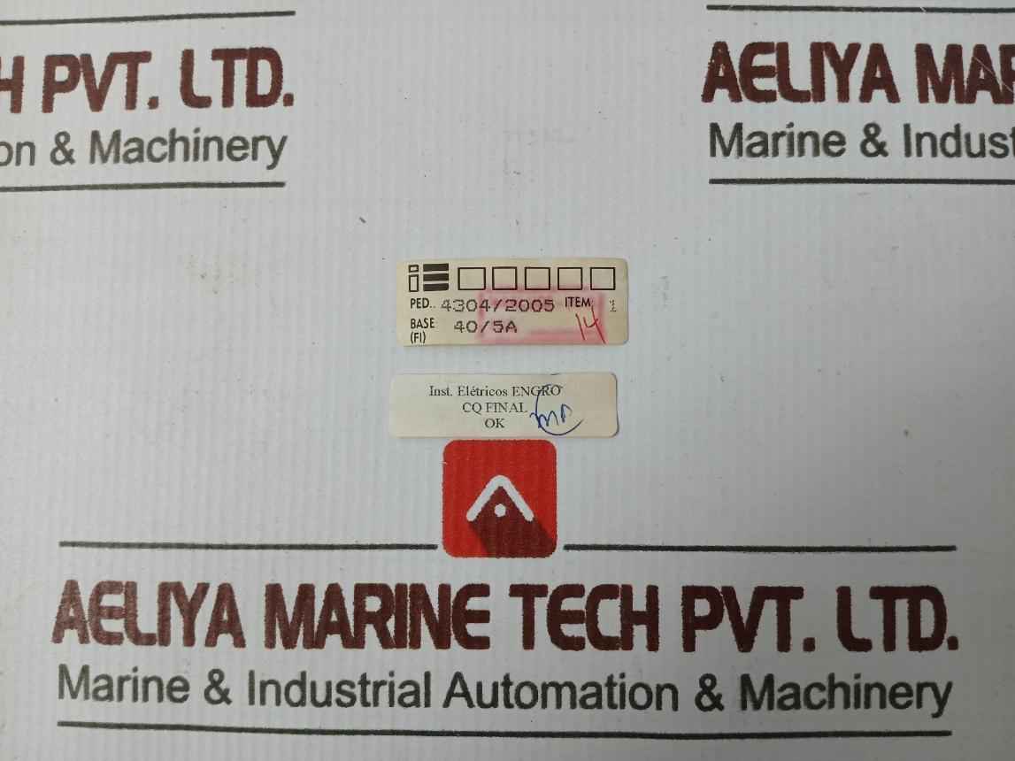 Instrumentos Eletricos Engro 355 Dc Amperemeter 0-40A