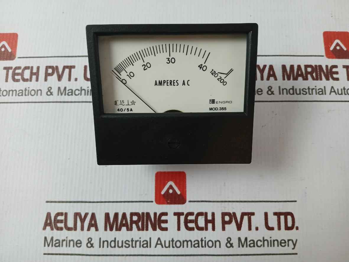 Instrumentos Eletricos Engro 355 Dc Amperemeter 0-40A