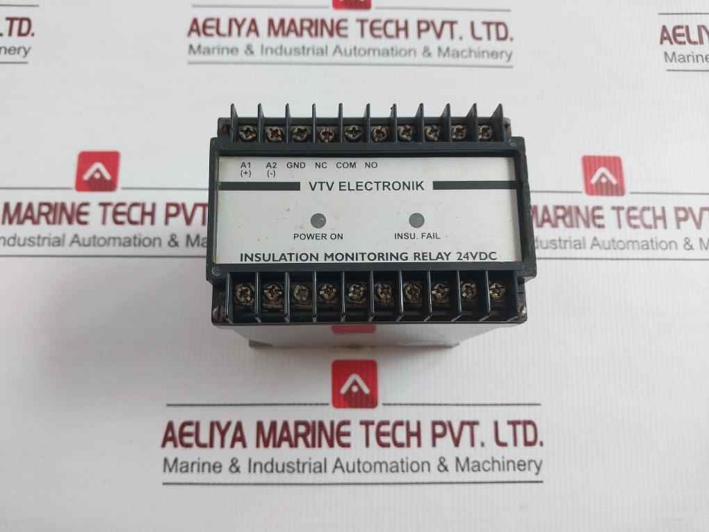 Insulation Monitoring Relay Ug140P Vtv Electronik 24Vdc