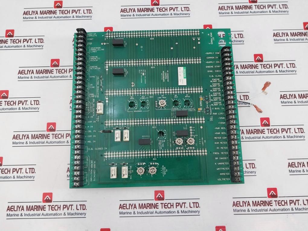 Integrated Power System 016-002500 Ac Generator Control Motherboard