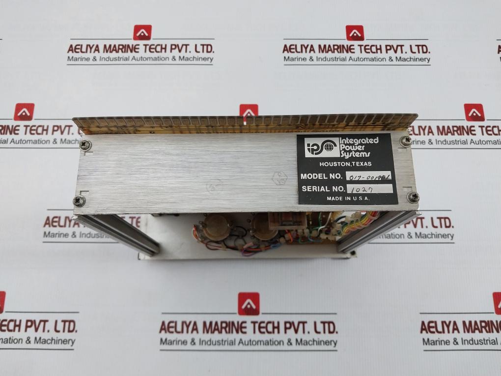 Integrated Power Systems Generator Control Rack Module 1981
