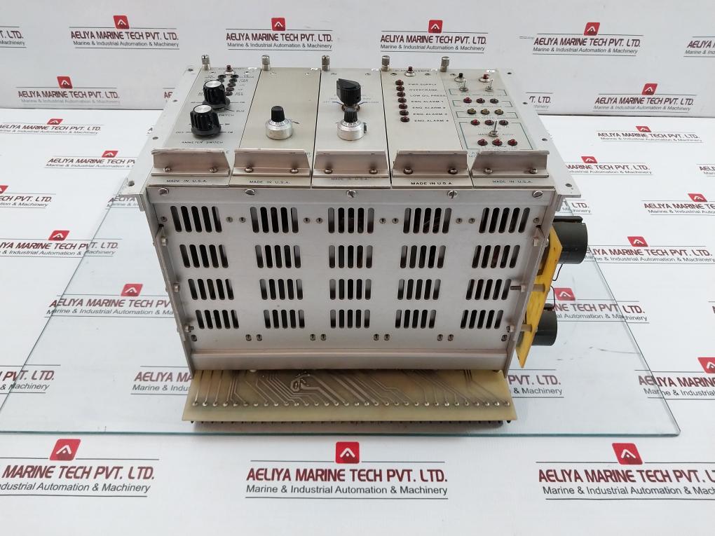 Integrated Power Systems Generator Control Rack Module 1981