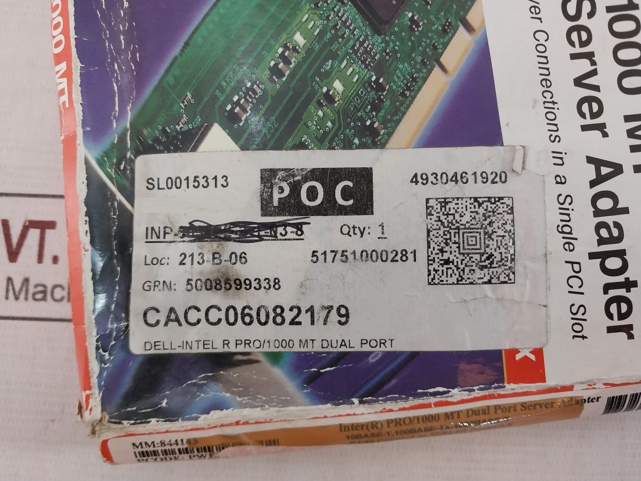 Intel Pro C93606-002 Pcb For Dual Port Server Adapter P044137A 94V-0 D28850-001