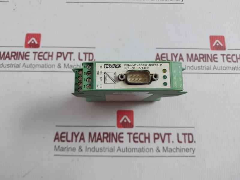 Interface Converter Psm-me-rs232/Rs232-p Phoenix Contact 24V