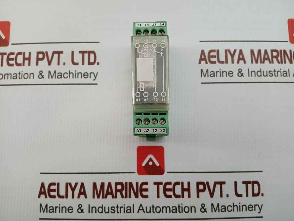 Interface Relay Module 24 Vac/Dc Phoenix Contact Emg 22-rel/Ksr-24/21-21