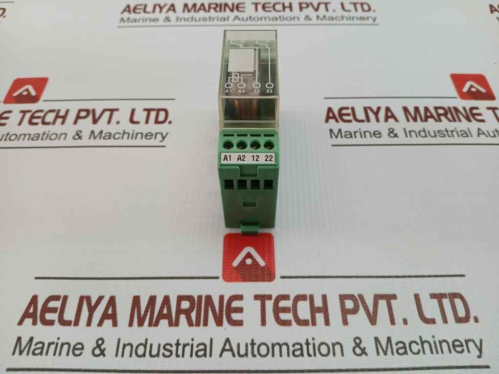 Interface Relay Module 24 Vac/Dc Phoenix Contact Emg 22-rel/Ksr-24/21-21