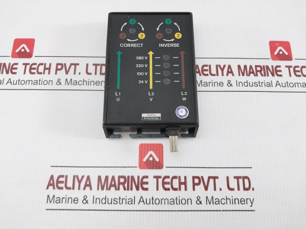 Iop-2200-Phase-Sequence-Indicator-80-To-500V-45-To-65-Hz-Enertec-Schlumberger-208884-1