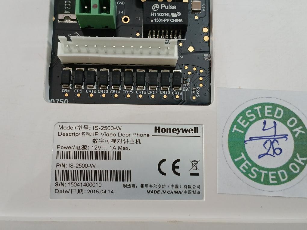 Ip Video Door Phone Is-2500-w Honeywell