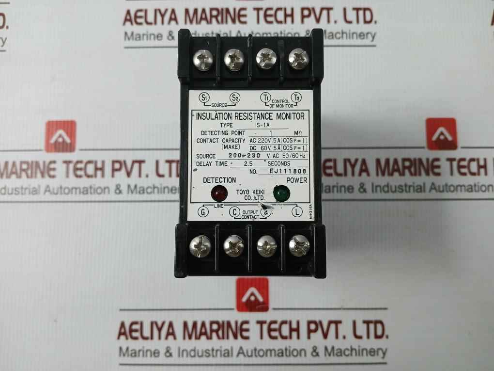 Is-1A Insulation Resistance Monitor Toyo Keiki Toyo Keiki