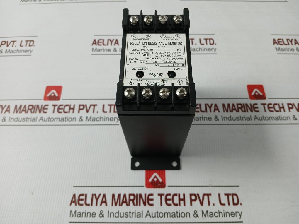 Is-1A Insulation Resistance Monitor Toyo Keiki Toyo Keiki