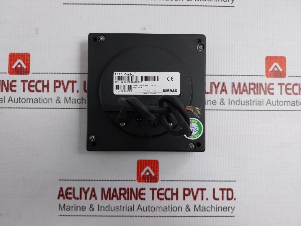 Is15 Simrad 14-cm Combi Marine Instrument Display Unit 12V Dc