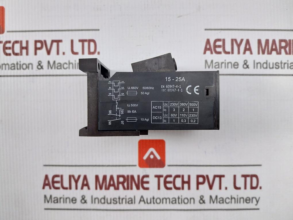 Iskra Trb 14 Solid State Overload Relay 660V 50/60Hz 15-25A